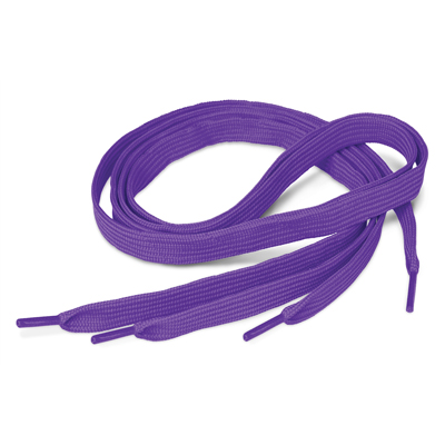 The Trends Collection Shoe Laces are woven shoe laces, 120cm in length.  Branding on 1 side or both.  12 colours.  Great branded practical promo products.