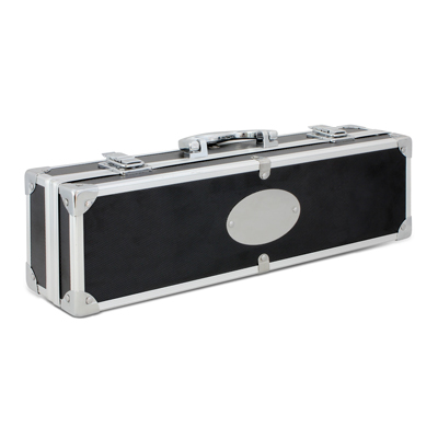 The Trends Collection Luxmore BBQ Set is a premium barbeque set is a metal & plastic case.  Branding on case.  Great branded bbq sets & summer products.