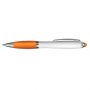 110808 TRENDS Vistro Stylus Pen – White barrel – Orange