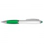 110808 TRENDS Vistro Stylus Pen – White Barrel – Dark Green
