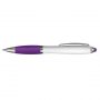 110808 TRENDS Vistro Stylus Pen – White Barrel – Purple
