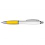110810 TRENDS Vistro Pen White Barrel Yellow