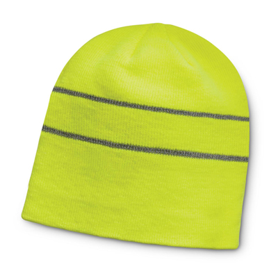 The TRENDS Commando Hi Vis Beanie is a close fitting hi vis beanie.  Acrylic.  OSFA.  Embroidery available with your logo. 