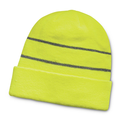 The TRENDS Everest Hi Vis Beanie is a warm high vis beanie. Acrylis. Orange or Yellow. OSFA. Embroidery available with your logo.