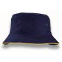4007 Legend Life Bucket Hat Navy Gold