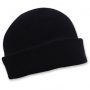 The Legend Life Badge Beanie is a knitted acrylic beanie with faux leather badge.  In Black.  One size fits most.  Great branded headwear & acrylic beanies.