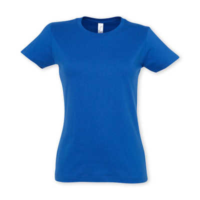 The TRENDS Sol's Imperial Womens T Shirt is a stylish cut and sewn womens t shirt.  Ribbed round collar.  190gsm.  13 colours.