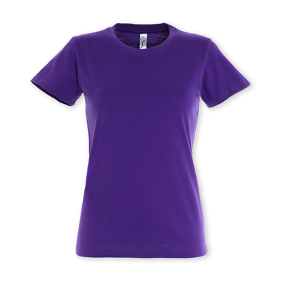 The TRENDS Sol's Imperial Womens T Shirt is a stylish cut and sewn womens t shirt.  Ribbed round collar.  190gsm.  13 colours.