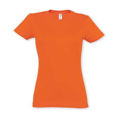 The TRENDS Sol's Imperial Womens T Shirt is a stylish cut and sewn womens t shirt.  Ribbed round collar.  190gsm.  13 colours.