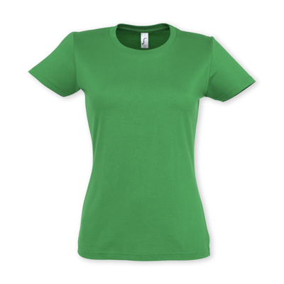 The TRENDS Sol's Imperial Womens T Shirt is a stylish cut and sewn womens t shirt.  Ribbed round collar.  190gsm.  13 colours.