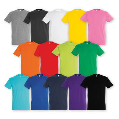 The TRENDS Sols Imperial Adult T Shirt is a smart adult tee with ribbed round collar.  XS - 5XL.  14 colours. 