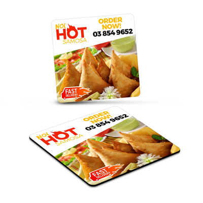 The Trends Collection Fridge Magnet 70 x 70mm is a square fridge magnet with high gloss laminate finish.  Full colour branding available.  Great branded fridge magnets
