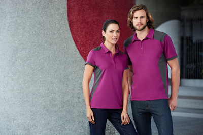 The Biz Collection Womens Rival Polo is a 100% Biz Cool polo shirt. Mens and Womens. 12 colours. Great branded biz cool apparel & polo shirts.