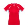 T701LS Biz Collection Ladies Renegade Tee Red White – Promotrenz