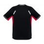 T701MS Biz Collection Mens Renegade Tee Black Red – Promotrenz