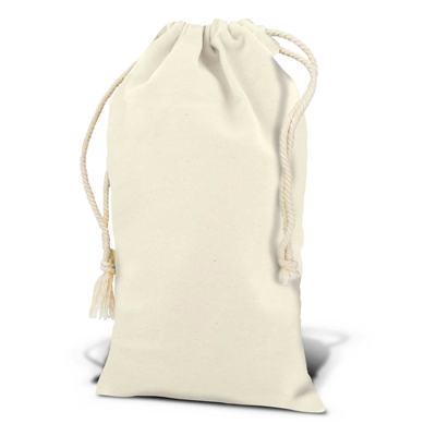 The Trends Collection Pisa Cotton Gift Bag is a 140gsm cotton gift bag with drawstring.  Sublimation printed.  Great branded full colour cotton eco gift bags.