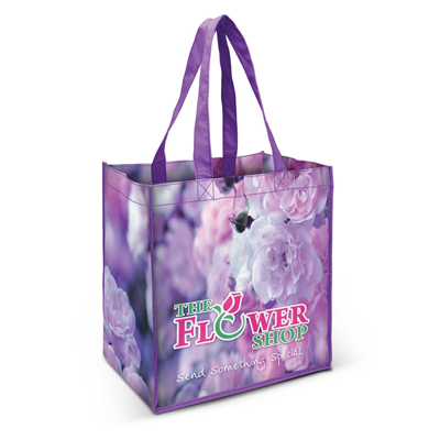 The TRENDS Roma Cotton Tote Bag is a 140gsm cotton tote bag with XL gusset.  Sublimated printing.  Great branded bags. 