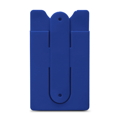 The Trends Collection Snap Phone Wallet is a soft touch silicone wallet with snap out phone stand. 13 colours. Great branded phone wallets for your clients.