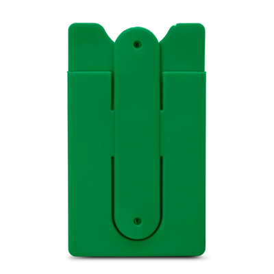 The Trends Collection Snap Phone Wallet is a soft touch silicone wallet with snap out phone stand. 13 colours. Great branded phone wallets for your clients.