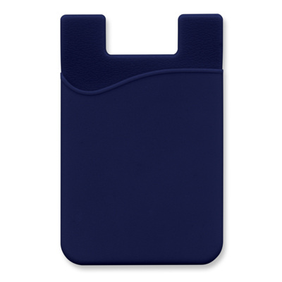 The Trends Collection Silicone Phone Wallet is a soft touch silicone wallet that sticks to back of phones.  Available in 13 colours.  Great branded promotional product.