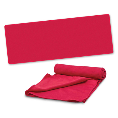The TRENDS Active Cooling Towel is a polyester cooler towel is a handy sports or gym towel. 6 colours. Great branded sports towels.