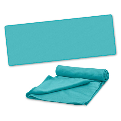The TRENDS Active Cooling Towel is a polyester cooler towel is a handy sports or gym towel. 6 colours. Great branded sports towels.