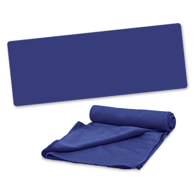 The TRENDS Active Cooling Towel is a polyester cooler towel is a handy sports or gym towel. 6 colours. Great branded sports towels.