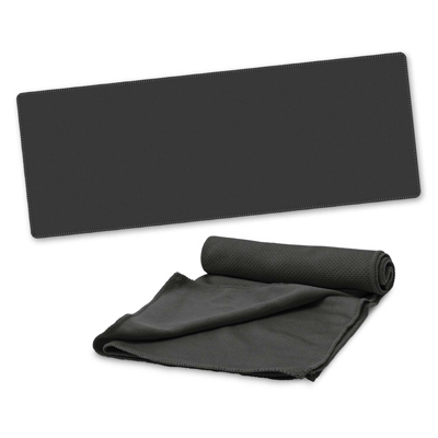 The TRENDS Active Cooling Towel is a polyester cooler towel is a handy sports or gym towel. 6 colours. Great branded sports towels.