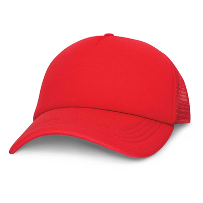 The TRENDS Cruise Mesh Cap is a premium quality, structured 5 panel trucker cap. Padded polyester and breathable mesh. Print or transfer branding.