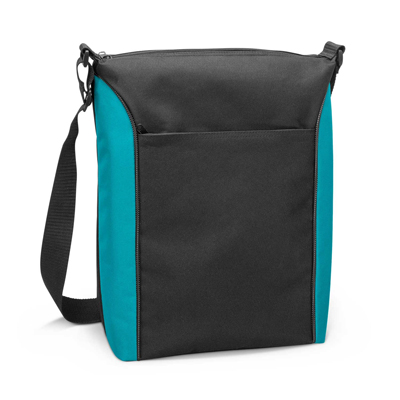 The TRENDS Monaro Conference Cooler Bag is a unique satchel style conference or event bag. 10litre cooler bag. Branded promo cooler bag.