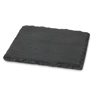 The Trends Collection Slate Coaster - Single is a deluxe natural slate coaster.  Non slip.  Non Marking.  Laser Engraved. Great slate coasters.