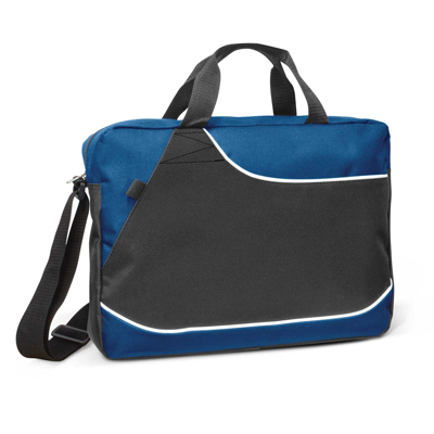 The TRENDS Centrix Conference Satchel is a superbly designed and functional, affordable conference or business bag. 9 colours. Great branded conference satchels.