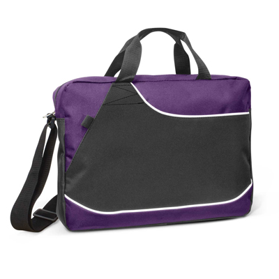 The TRENDS Centrix Conference Satchel is a superbly designed and functional, affordable conference or business bag. 9 colours. Great branded conference satchels.