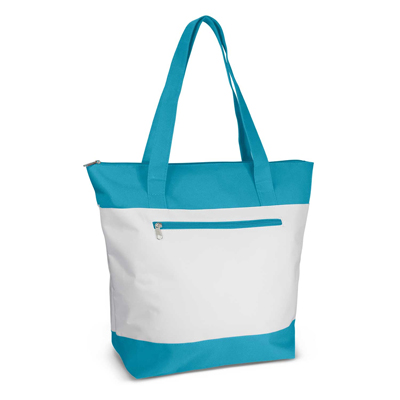 The Trends Collection Capella Tote Bag is a 2 tone tote bag with rounded gusset. Polyester. 8 colours. Great branded tote bags for your clients.