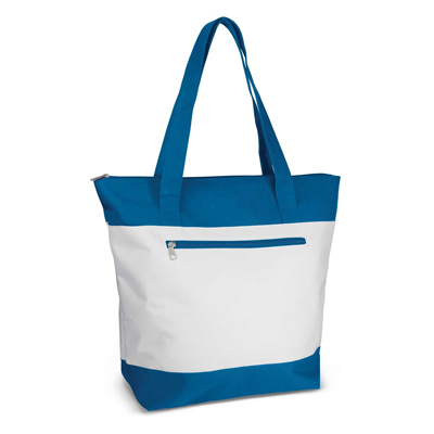 The Trends Collection Capella Tote Bag is a 2 tone tote bag with rounded gusset. Polyester. 8 colours. Great branded tote bags for your clients.