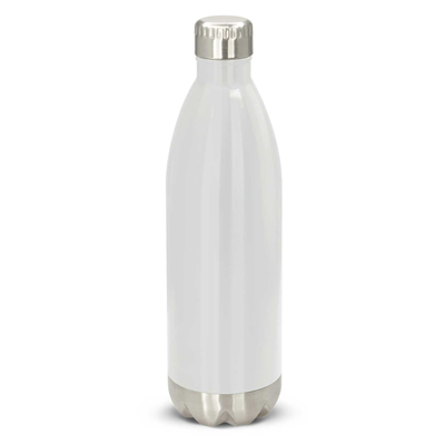 The Trends Collection Mirage Vacuum Bottle - 1 Litre is a premium quality 1 litre vacuum stainless steel bottle.  In White.  Great branded bottles