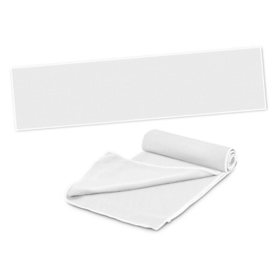 The Trends Collection Yeti Premium Cooling Towel is an incredible towel made from nylon/polyester.  Sublimation available.  Great branded cooling towels.