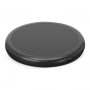 113419 Trends Collection Imperium Round Wireless Charger – Resin Coated – Black – Promotrenz