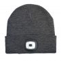 4237 Legend Life Headlight Beanie Charcoal