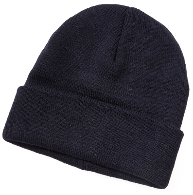 The Legend Life Kids Acrylic Beanie is 50% wool beanie with one size fits all for kids.  Roll up cuff.  Black or Navy.  Great branded kids beanies & sports headwear.