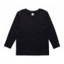 3008 AS Colour Youth Long Sleeve Tee Black – Promotrenz