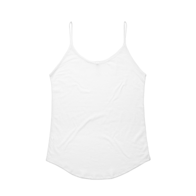 The AS Colour Pillar String Singlet s a regular, lightweight 120gsm cotton singlet.  Thin Straps.  Black or White.  Great branded string singlets.