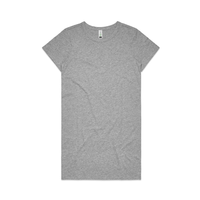 The AS Colour Mika Short Sleeve Dress is a slim fit, scoop neck, short length, short sleeve dress.  Grey or Black.  Great cotton dresses from AS Colour.