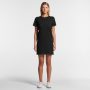 The AS Colour Mika Short Sleeve Dress is a slim fit, scoop neck, short length, short sleeve dress.  Grey or Black.  Great cotton dresses from AS Colour.