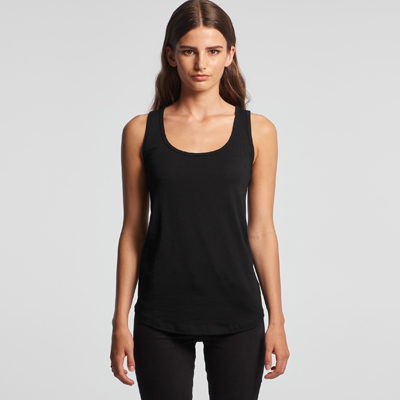 The AS Colour Yes Racerback Singlet is a regular fit, lightweight cotton singlet.  Curved hem.  3 colours.  Great printable cotton singlets from AS Colour.