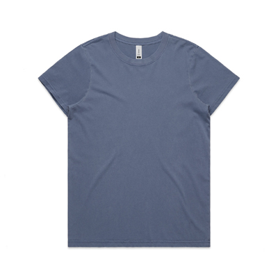 The AS Colour Womens Faded Tee is a regular fit, crew neck, mid weight tee.  100% cotton.  2 colours.  XS - XL.  Great printable cotton tees from AS Colour clothing.