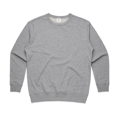 The AS Colour Womens Premium Crew is a relaxed fit, heavyweight, 350gsm Cotton French Terry hoodie.  5 colours.  Great printed heavyweight AS Colour crew sweats.