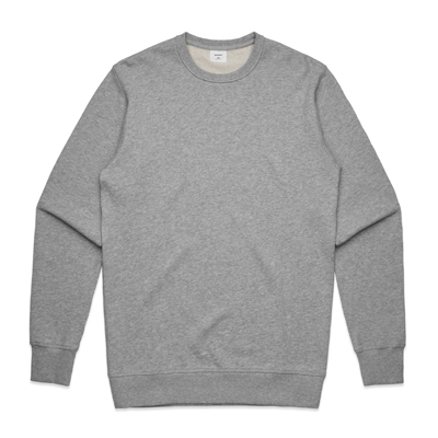 The AS Colour Mens Premium Crew is a relaxed fit, heavyweight, 350gsm Cotton French Terry hoodie.  8 colours.  Great printed heavyweight AS Colour crew sweats.