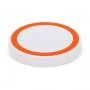 114085 Trends Collection Orbit Wireless Charger – White/Orange – Promotrenz