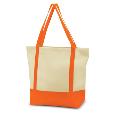 The Trends Collection Armada Tote Bag is a reusable two tone tote bag with fashionable natural look. 9 colours. Great branded tote bags.